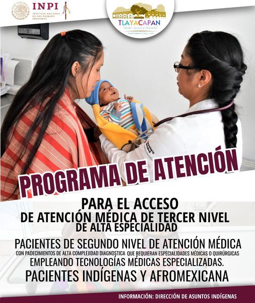"PROGRAMA DE APOYO DE ATENCIÓN MEDICA DE TERCER NIVEL EJERCICIO FISCAL 2023"